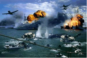 出典：日本軍による真珠湾攻撃 米国映画「パールハーバー」