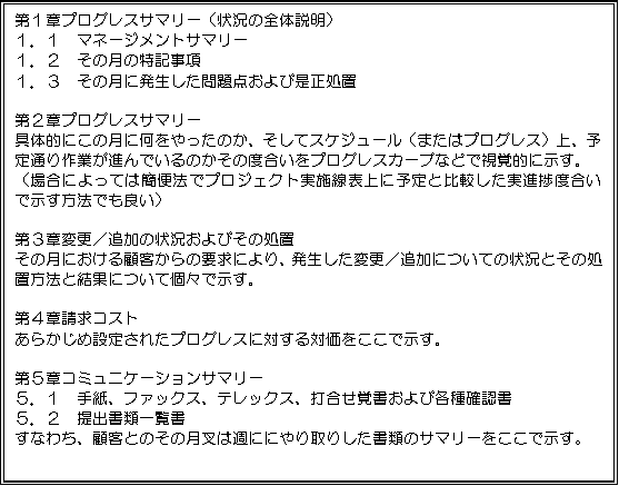 表21-2 報告書例