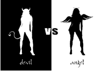 出典：Angel & Devil yahoo.com/images