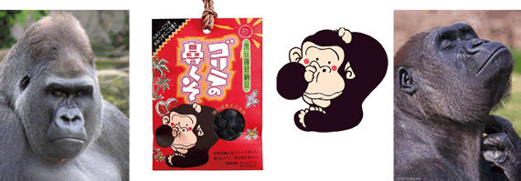 ゴリラの鼻くそ
