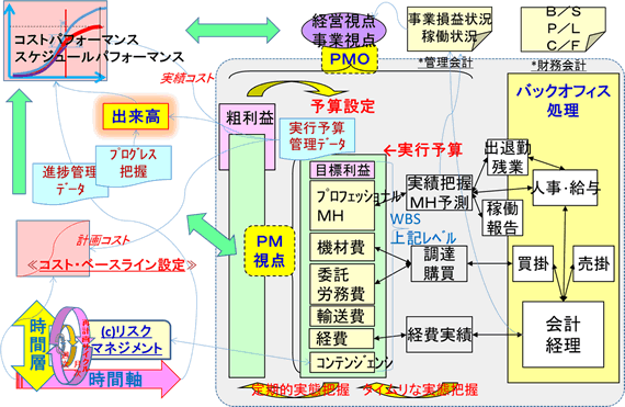 図5：経営視点・事業視点と個別プロジェクト視点を両立する仕組み