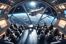 出典：宇宙旅行イメージ