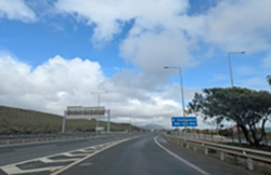 1965年ペルーのリマに向けてひたすら北上したパンアメリカンハイウェイ（至テキサス）