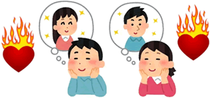 出典：燃える恋情