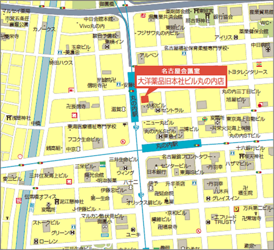 大洋薬品旧本社ビル丸の内店地図
