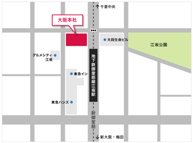 TIS株式会社（株）地図