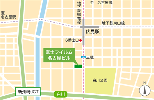 富士ゼロックス株式会社セミナールーム地図