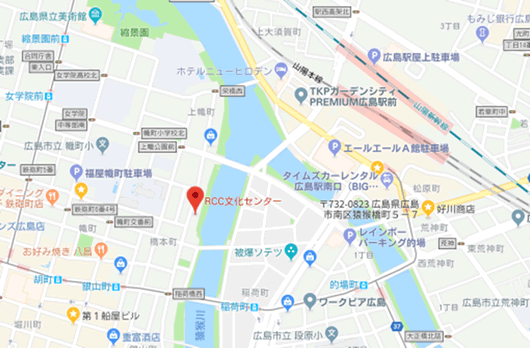 RCC文化センター地図