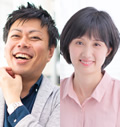 瀬尾範章氏、劉弘美氏