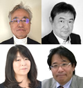 吉野均氏、新谷幸弘氏、藤曲亜樹子氏、西岡浩是氏