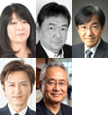 藤曲亜樹子氏／新谷幸弘氏／水村泰明氏／中谷一樹氏／吉野均氏