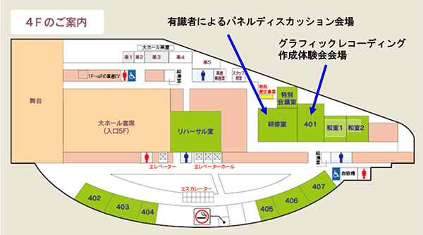 昼休みイベント (4階「研修室」・「401」)